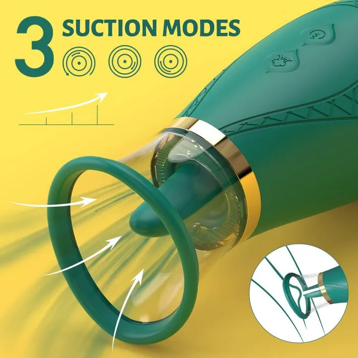 propinkup Female Sex Toys Clitoral Sucking Vibrator with 3 Sucking 9 Licking Modes Female Blowjob Sex Toys for Quick Orgasm