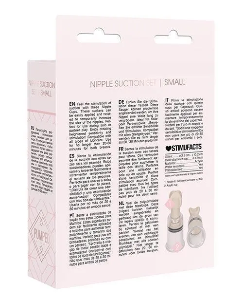 Shots America LLC Vibrators Shots Pumped Nipple Set