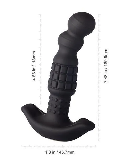 Uc Global Trade INChoney Play B Anal Pineapple Man Vibrating Prostate Massager Black