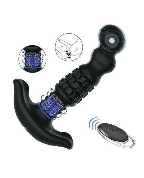 Uc Global Trade INChoney Play B Anal Pineapple Man Vibrating Prostate Massager Black