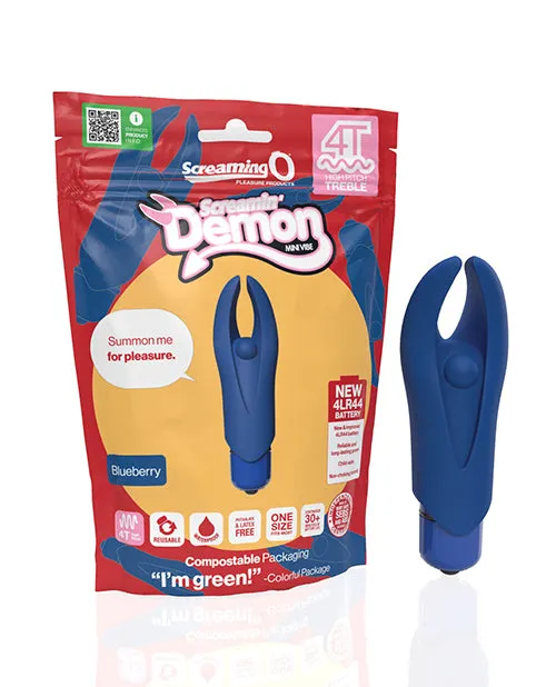 Vibrators Bushman Products Screaming O 4T Demon Blueberry
