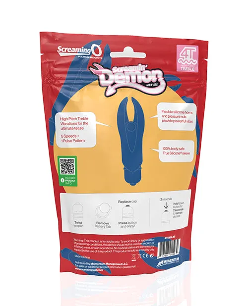 Vibrators Bushman Products Screaming O 4T Demon Blueberry