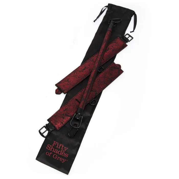 Vibrators Fifty Shades of Grey Sweet Anticipation Spreader Bar with Cuffs BDSM Red Fifty Shades of Grey Vibrators Fifty Shades of Grey Sweet Anticipation Spreader Bar with Cuffs BDSM Red Fifty Shades of Grey