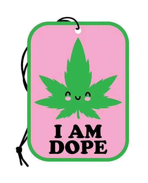 Vibrators Wood Rocket I am Dope Air Freshener Mint Wood Rocket LLC