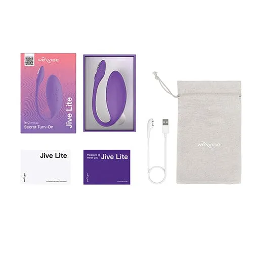 WE VIBE WE VIBE Jive Lite AppControlled Vibrating Egg Massager Purple Vibrators