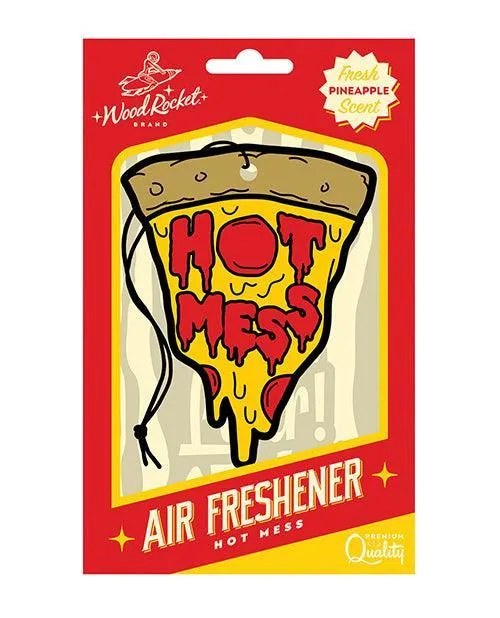 Wood Rocket Hot Mess Air Freshener Pineapple Wood Rocket LLC Vibrators