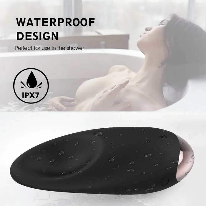 YOSPOSS Female Sex Toys Tongue Shape Nipple Clit Wearable Massager 10 Modes Scrotum Caressing