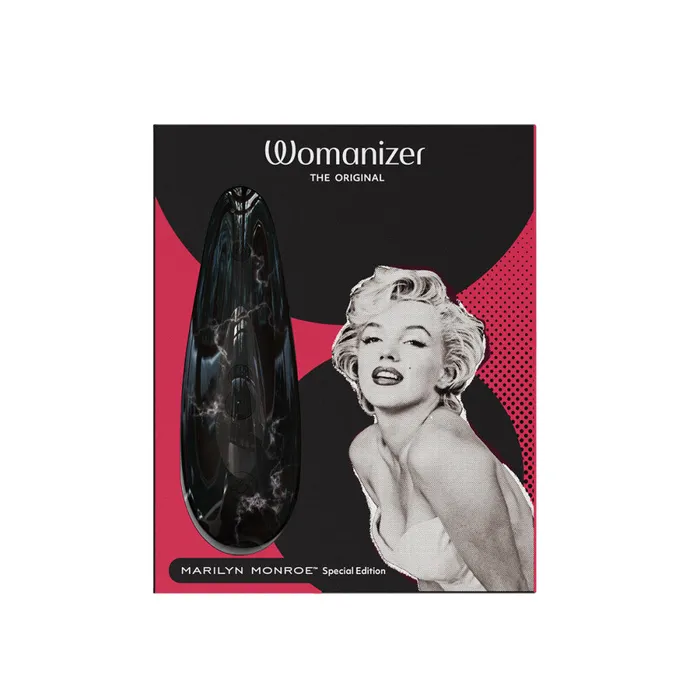 Anal Entrenue Womanizer Marilyn Monroe Special Edition Black Marble