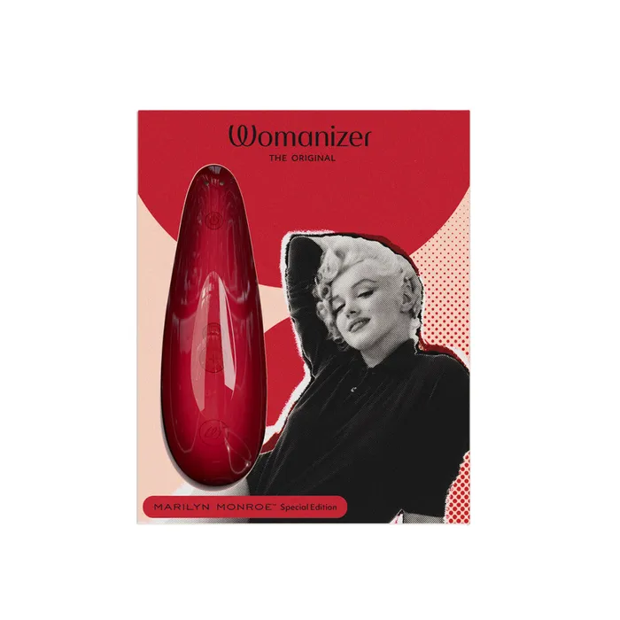 Anal Entrenue Womanizer Marilyn Monroe Special Edition Black Marble
