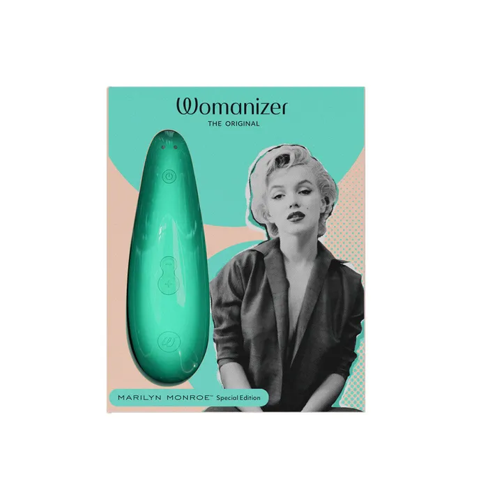 Anal Entrenue Womanizer Marilyn Monroe Special Edition Black Marble