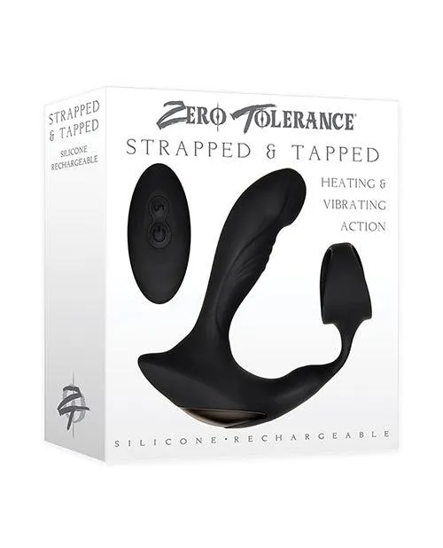 Anal Evolved Novelties INC Zero Tolerance Strapped Tapped Rechargeable Prostate Vibrator