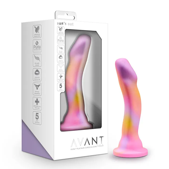 Blush Female Sex Toys Avant Suns Out 75 in Silicone Dildo with Suction Cup Pink Blush Female Sex Toys Avant Suns Out 75 in Silicone Dildo with Suction Cup Pink