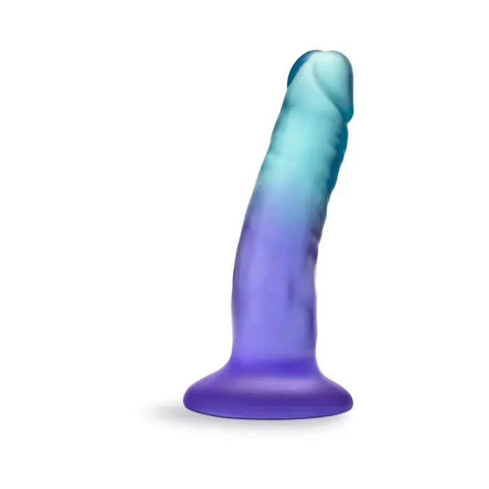 Blush Female Sex Toys B Yours Morning Dew Dildo 5 In Sapphire