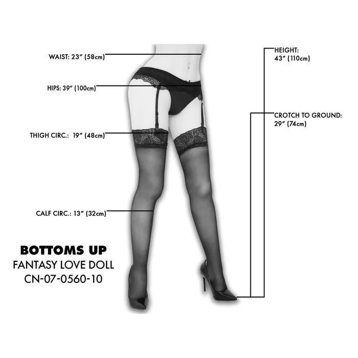 Bottoms Up Poseable Legs Mistress Female Sex Toys