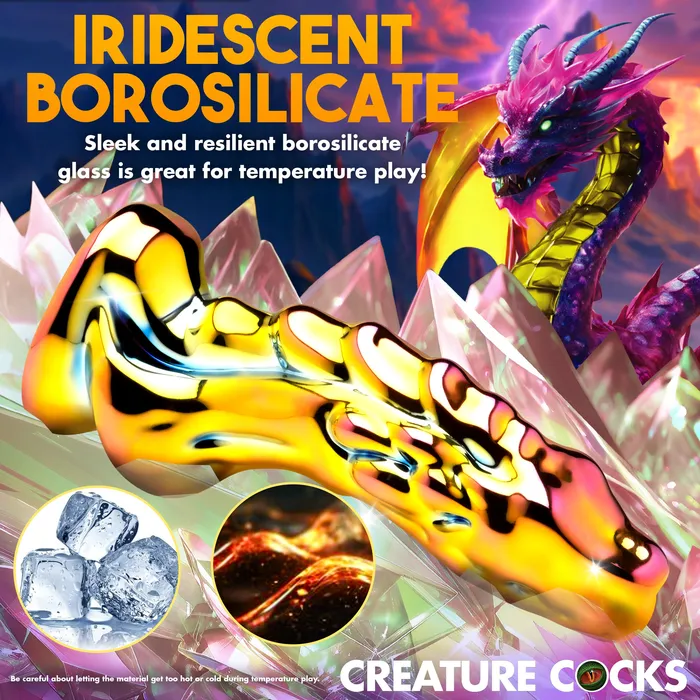 Creature Cocks Dildos Dragon Glass Glass Dildo