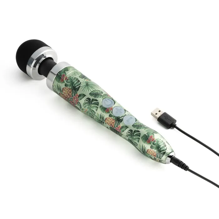 Doxy 3R rechargeable Massager Wand Blue Flame Entrenue Vibrators