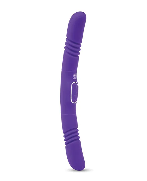 Electric Eel INC Together Double Delight DoubleEnded Vibrating Thrusting Vibrator Female Sex Toys