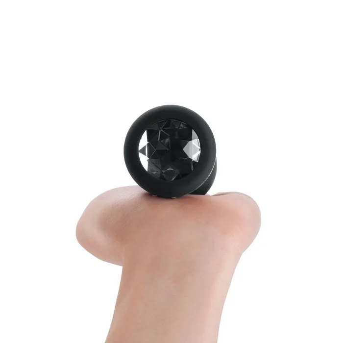 Entrenue Anal Vibrating Jewel Remote Controlled Butt Plug Black