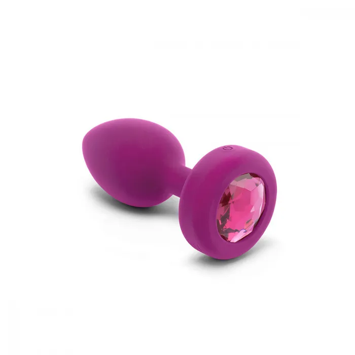 Entrenue Anal Vibrating Jewel Remote Controlled Butt Plug Black