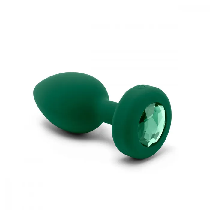 Entrenue Anal Vibrating Jewel Remote Controlled Butt Plug Black