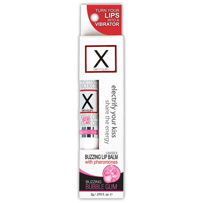 Entrenue Female Sex Toys Bubble Gum Lip Tingles Sensations Sizzle Sensuva X on the Lips gloss