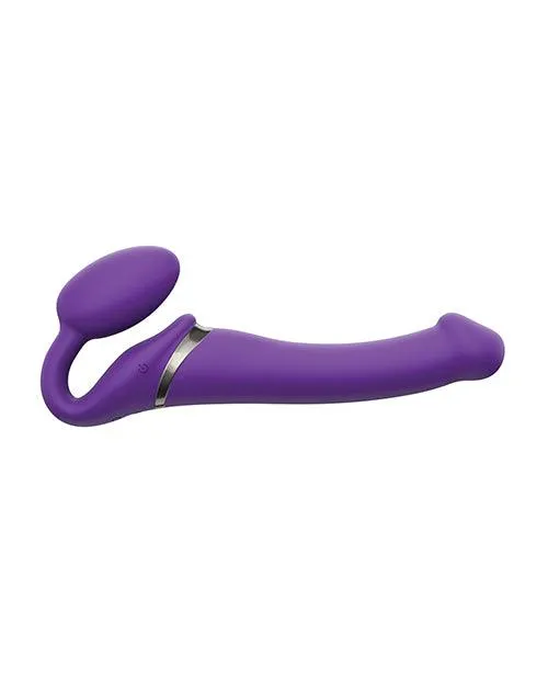 Female Sex Toys Dorcel Strap On Me Vibrating Bendable M Strapless Strap On Purple