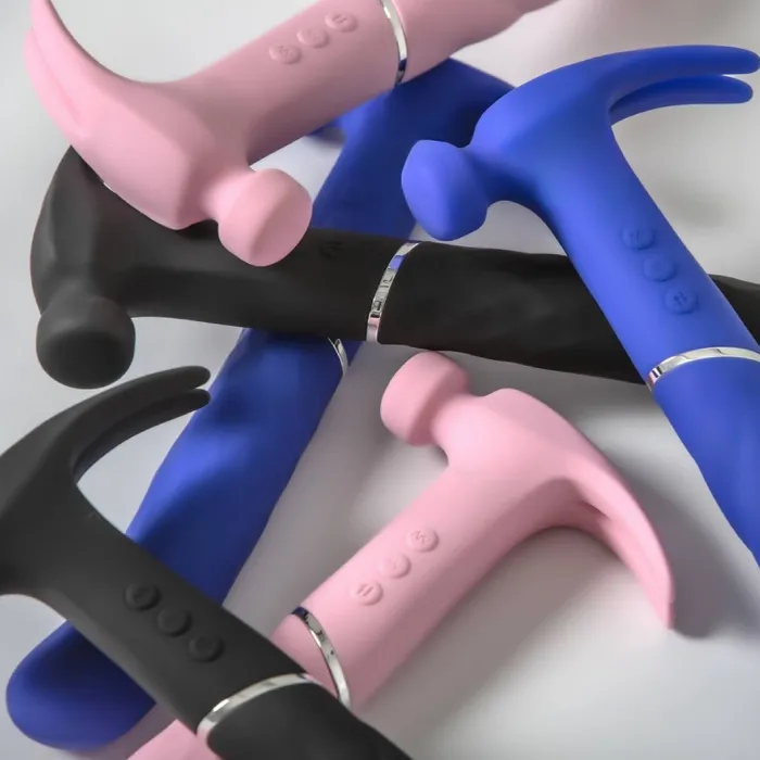 Female Sex Toys Entrenue Hammer Vibrator Curved or Straight Handle NEW