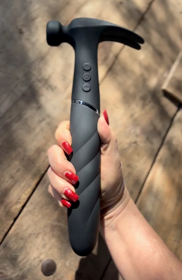 Female Sex Toys Entrenue Hammer Vibrator Curved or Straight Handle NEW