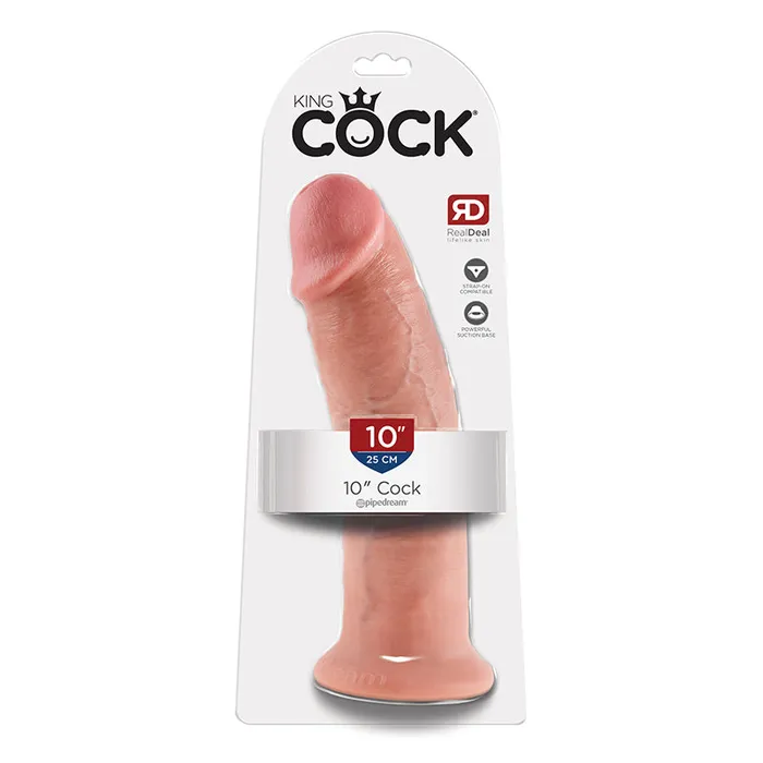 Female Sex Toys Pipedream Pipedream King Cock 10 in Cock Realistic Dildo With Suction Cup Beige Female Sex Toys Pipedream Pipedream King Cock 10 in Cock Realistic Dildo With Suction Cup Beige