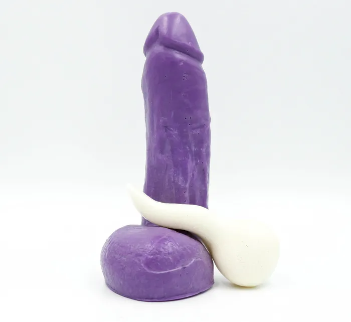 Its the Bomb Male Sex Toys Martian Green Penis Stroker Jr wSpermie Soap Suction Cup included