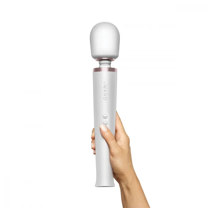 Le Wand Massager Pearl White Rechargeable Entrenue Female Sex Toys