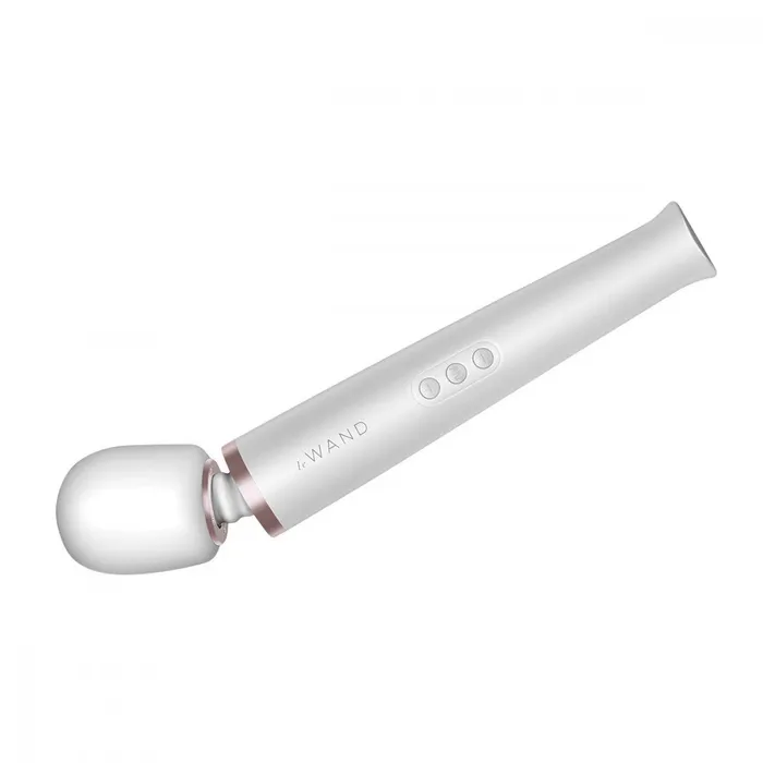 Le Wand Massager Pearl White Rechargeable Entrenue Female Sex Toys