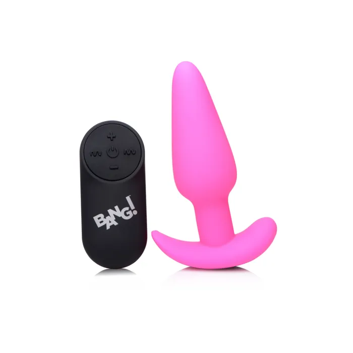 Male Sex Toys BANG ULTRA ANAL PLUG WITH REMOTE PINK XR Brand