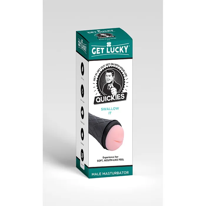 Male Sex Toys Thank Me Now Get Lucky Quickies Swallow It Male Masturbator