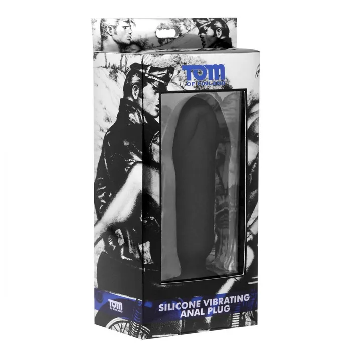 Male Sex Toys Tom of Finland Tom of Finland Silicone Vibrating Anal Plug