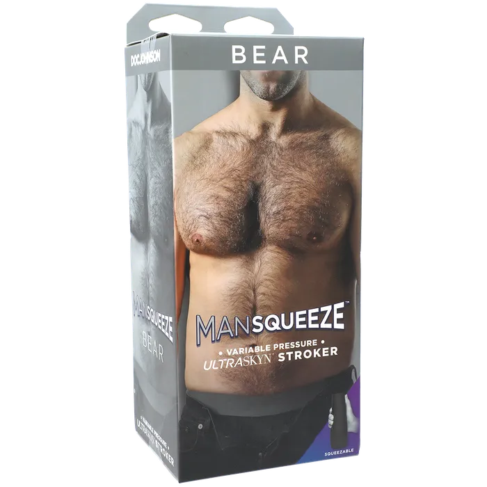 MAN SQUEEZE ULTRASKYN BEAR DOC JOHNSON Male Sex Toys