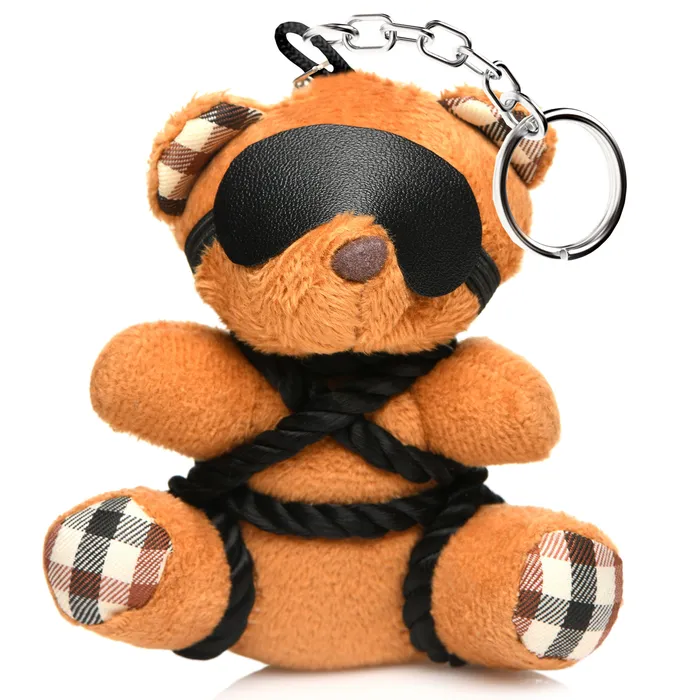 Master Series Vibrators Rope Teddy Bear Keychain