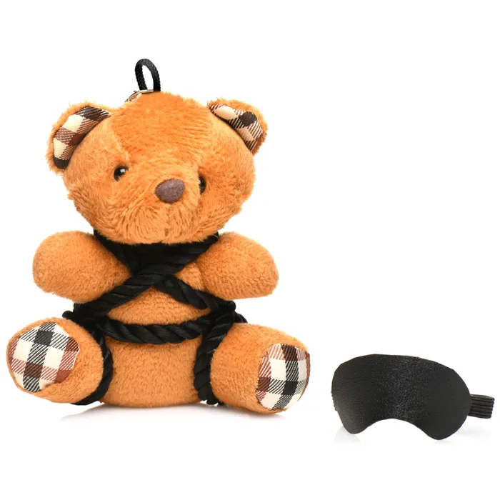 Master Series Vibrators Rope Teddy Bear Keychain