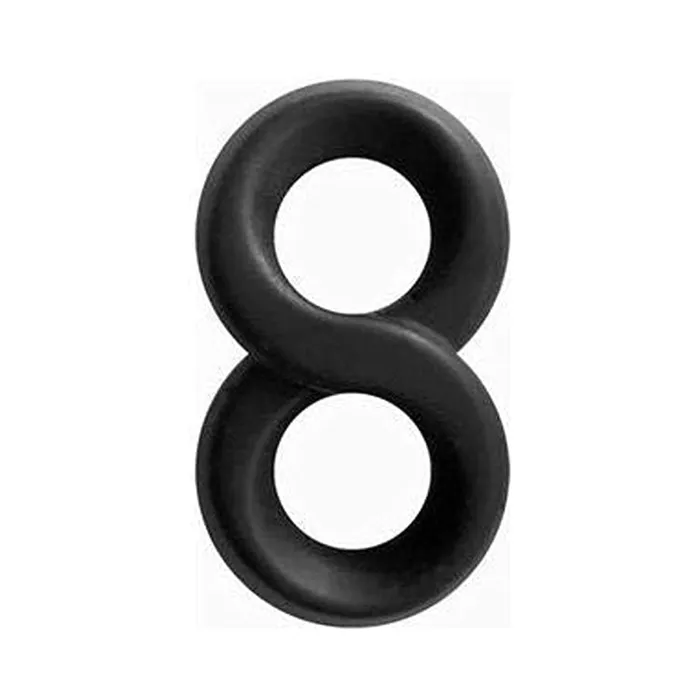 New Sensations Novelties Inc Renegade Infinity Ring Black Anal