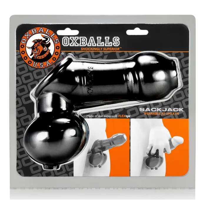 Oxballs Sackjack Wearable Jackoff Sheath OS Black Blue Ox Designs Oxballs Vibrators Oxballs Sackjack Wearable Jackoff Sheath OS Black Blue Ox Designs Oxballs Vibrators