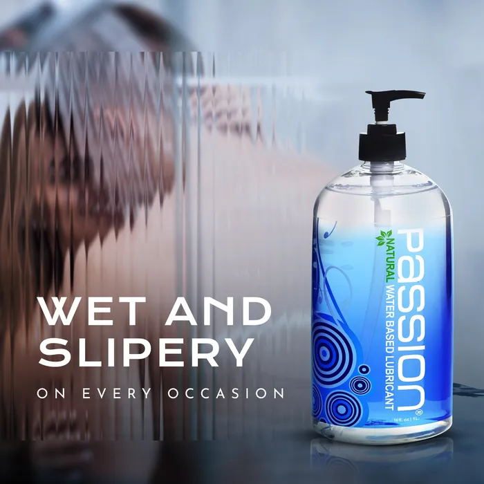 Passion Natural WaterBased Lubricant 16 oz Passion Lubricants Sexual Health Wellbeing