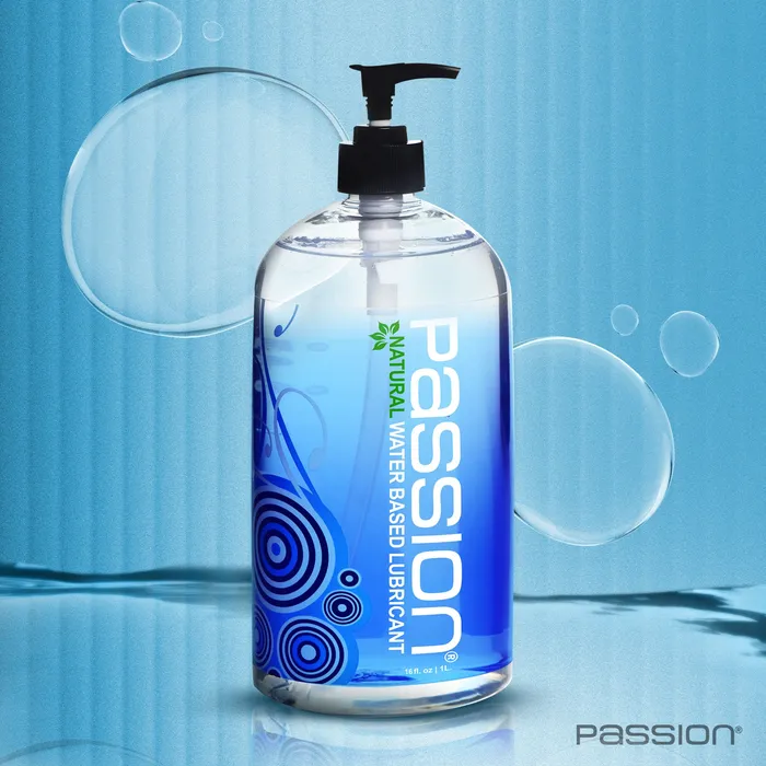 Passion Natural WaterBased Lubricant 16 oz Passion Lubricants Sexual Health Wellbeing