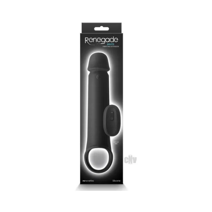Renegade Brute Vibrating Penis Extension Black New Sensations Novelties Inc Male Sex Toys Renegade Brute Vibrating Penis Extension Black New Sensations Novelties Inc Male Sex Toys