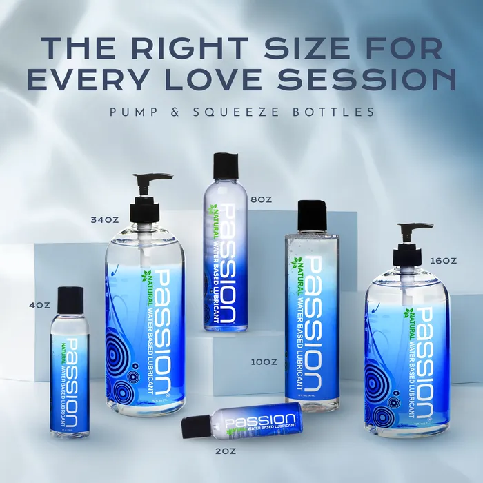 Sexual Health Wellbeing Passion Natural WaterBased Lubricant 2 oz Passion Lubricants