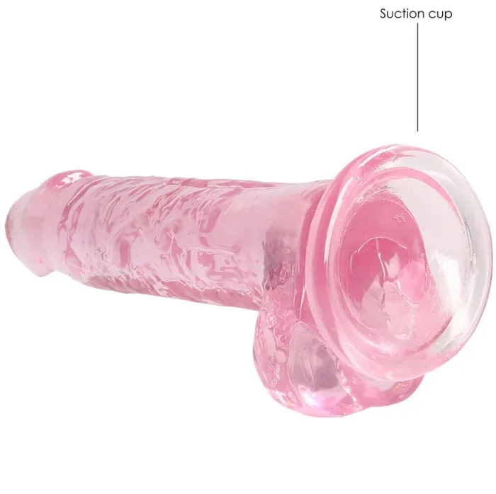 Shots Toys Female Sex Toys RealRock 7 Realistic Dildo With Balls