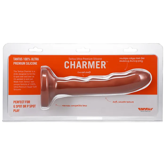Tantus Tantus Charmer 8 in GSpot Dildo Firm Copper Female Sex Toys