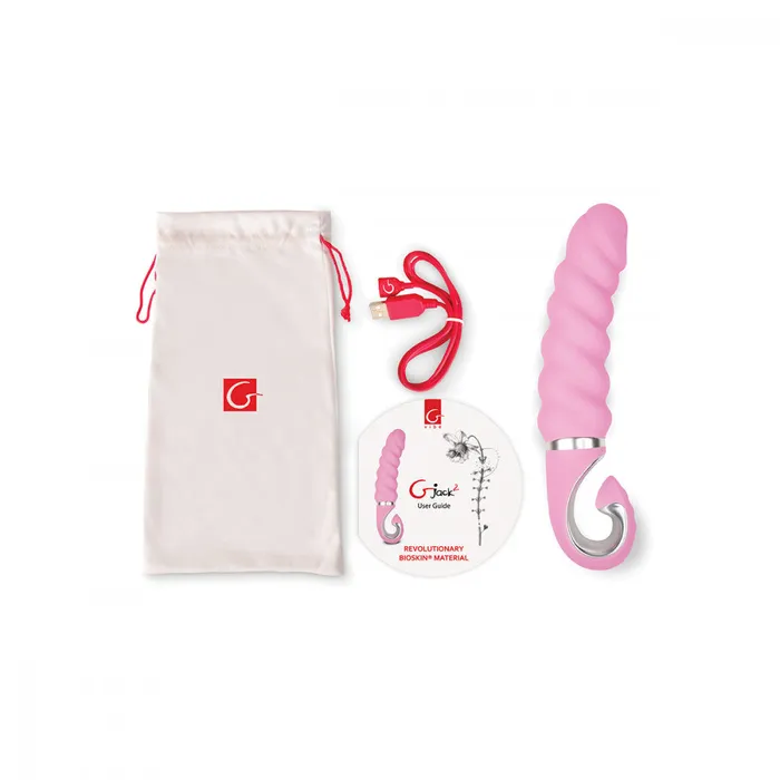 Vibrators Entrenue Gjack 2 Vibrator w BioSkin Mystic Noir Black