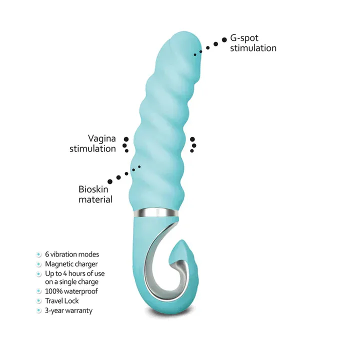 Vibrators Entrenue Gjack 2 Vibrator w BioSkin Mystic Noir Black