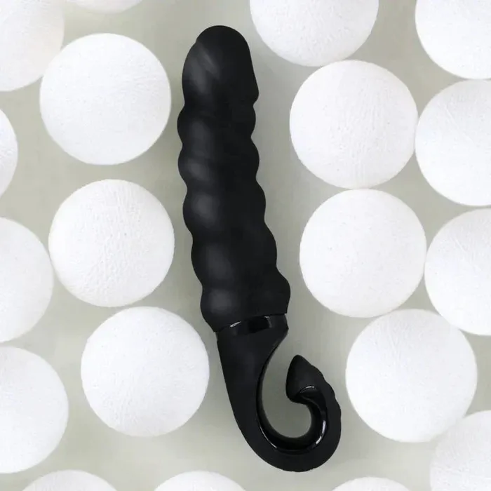Vibrators Entrenue Gjack 2 Vibrator w BioSkin Mystic Noir Black