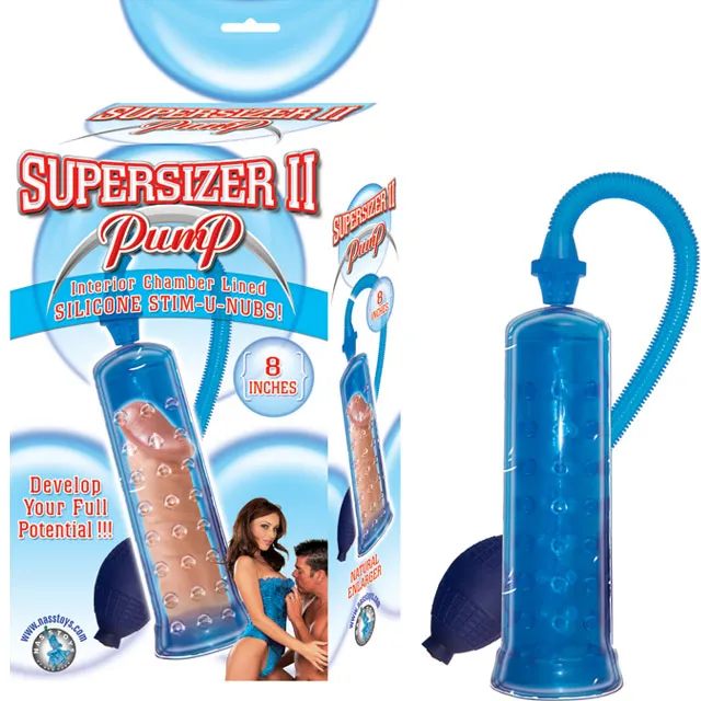 Vibrators Nasstoys Supersizer II Pump Blue